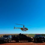 Com apoio de helicóptero, PM apreende quase meia tonelada de maconha na região de Jussara