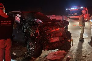 Família de Maringá sofre grave acidente em Marialva; mulher morre e duas pessoas ficam gravemente feridas