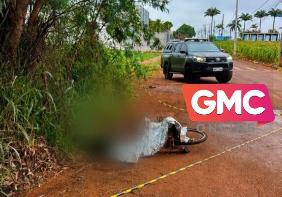 Mulher é encontrada morta ao lado de bicicleta; Polícia Científica de Maringá é acionada