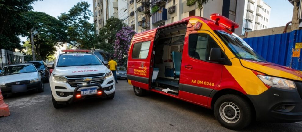 Trabalhador fica ferido após cabo de grua se soltar em obra na Zona 7 de Maringá