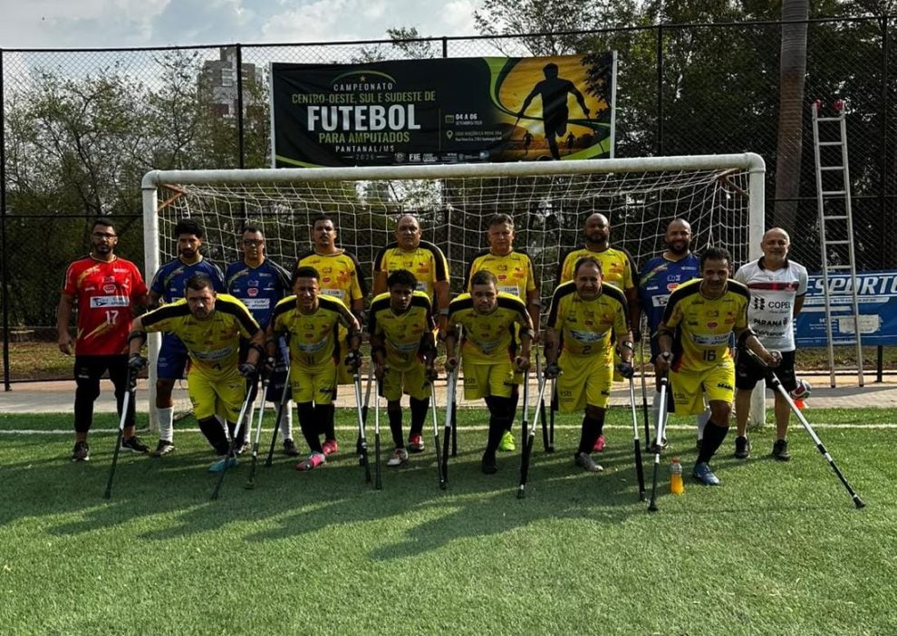 Assama Maringá garante vaga na próxima Copa do Brasil de futebol de amputados