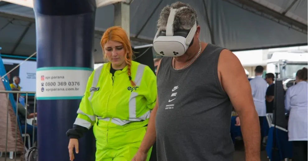 EPR Paraná promove ações de segurança viária para caminhoneiros