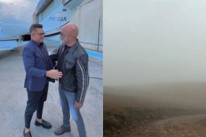 Imagens mostram cenário das buscas por helicóptero com Rick