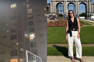 Moradores de condomínio onde médica morava fazem homenagem com balões e oração após feminicídio em Maringá; vídeo