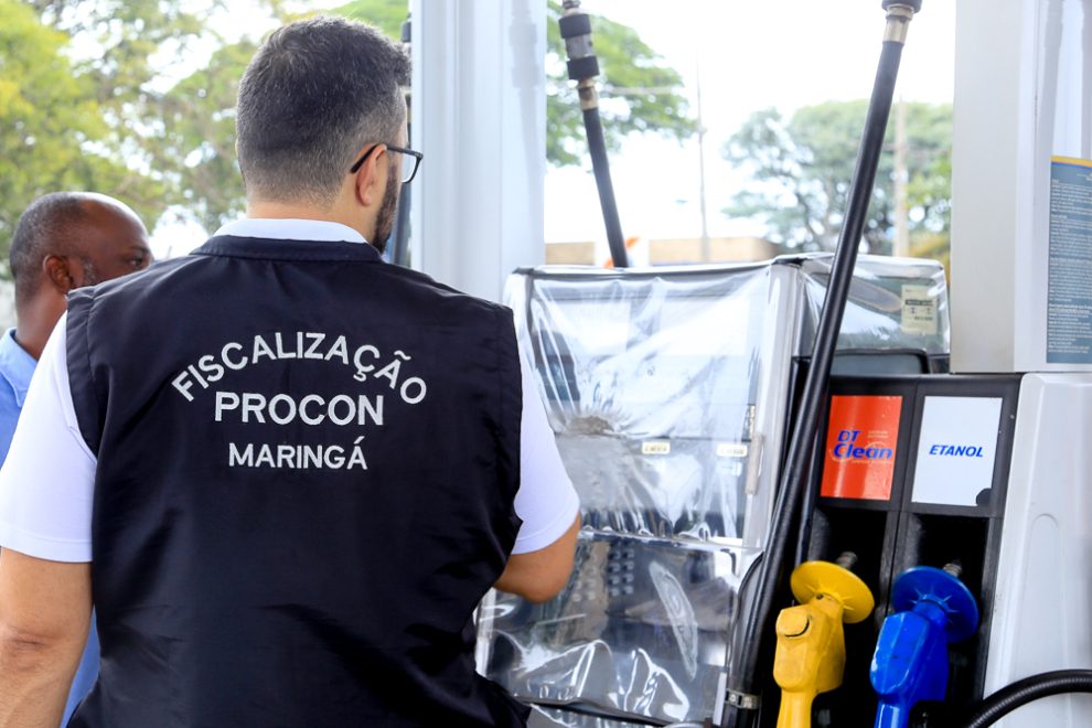 Pesquisa do Procon Maringá aponta variação de até 21,35% nos preços dos combustíveis