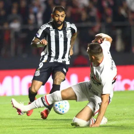 Santos vence São Paulo de virada com dois gols de Gabigol no Morumbis