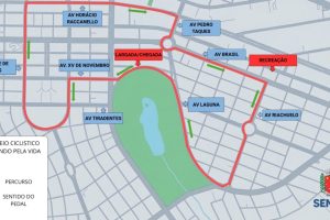 Vias de Maringá têm interdições para passeio ciclístico neste domingo, 11